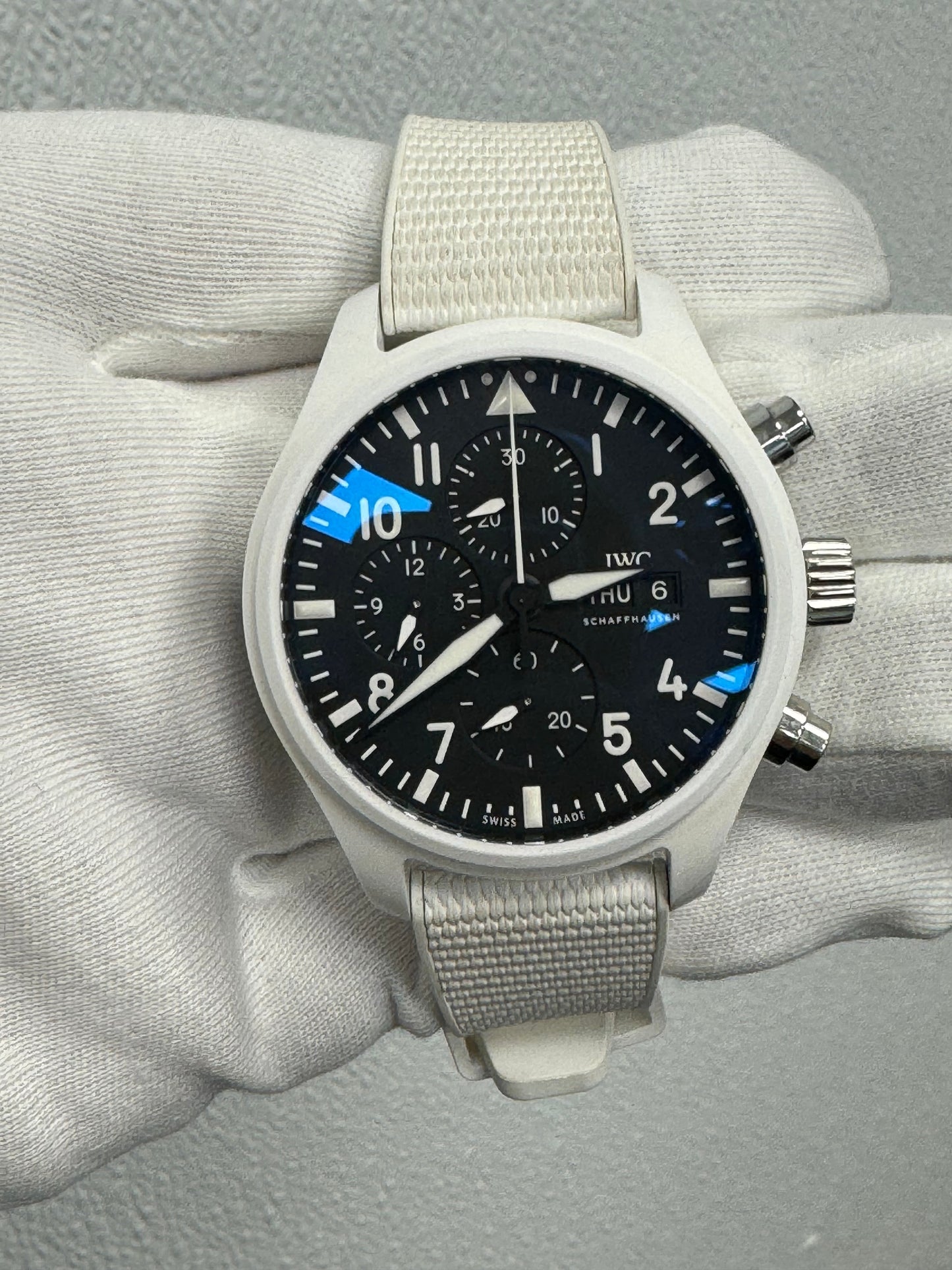 IWC Big Pilot 44.5mm Black Dial Watch Ref# IW389105