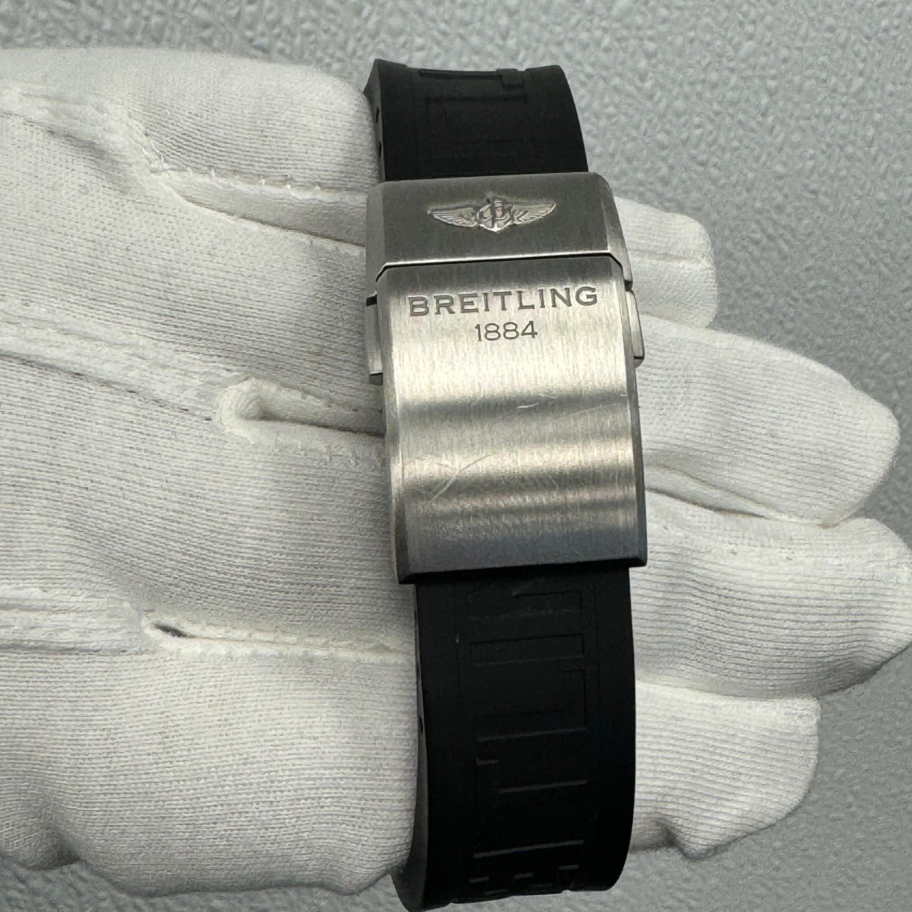 Breitling Avenger 45mm Black Dial Watch Ref# V13317 - Happy Jewelers Fine Jewelry Lifetime Warranty