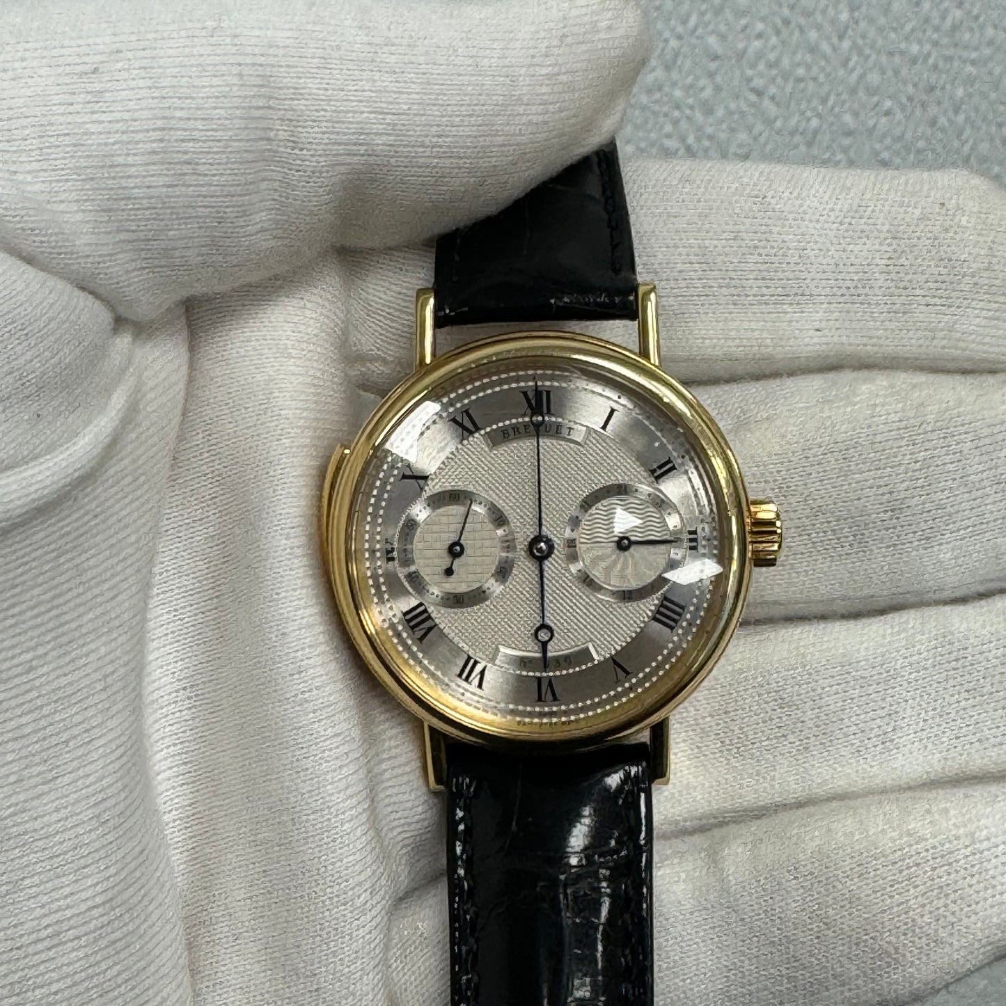 Breguet Minute Repeater 36mm Silver Dial Watch Ref# 	3637BA/12/986