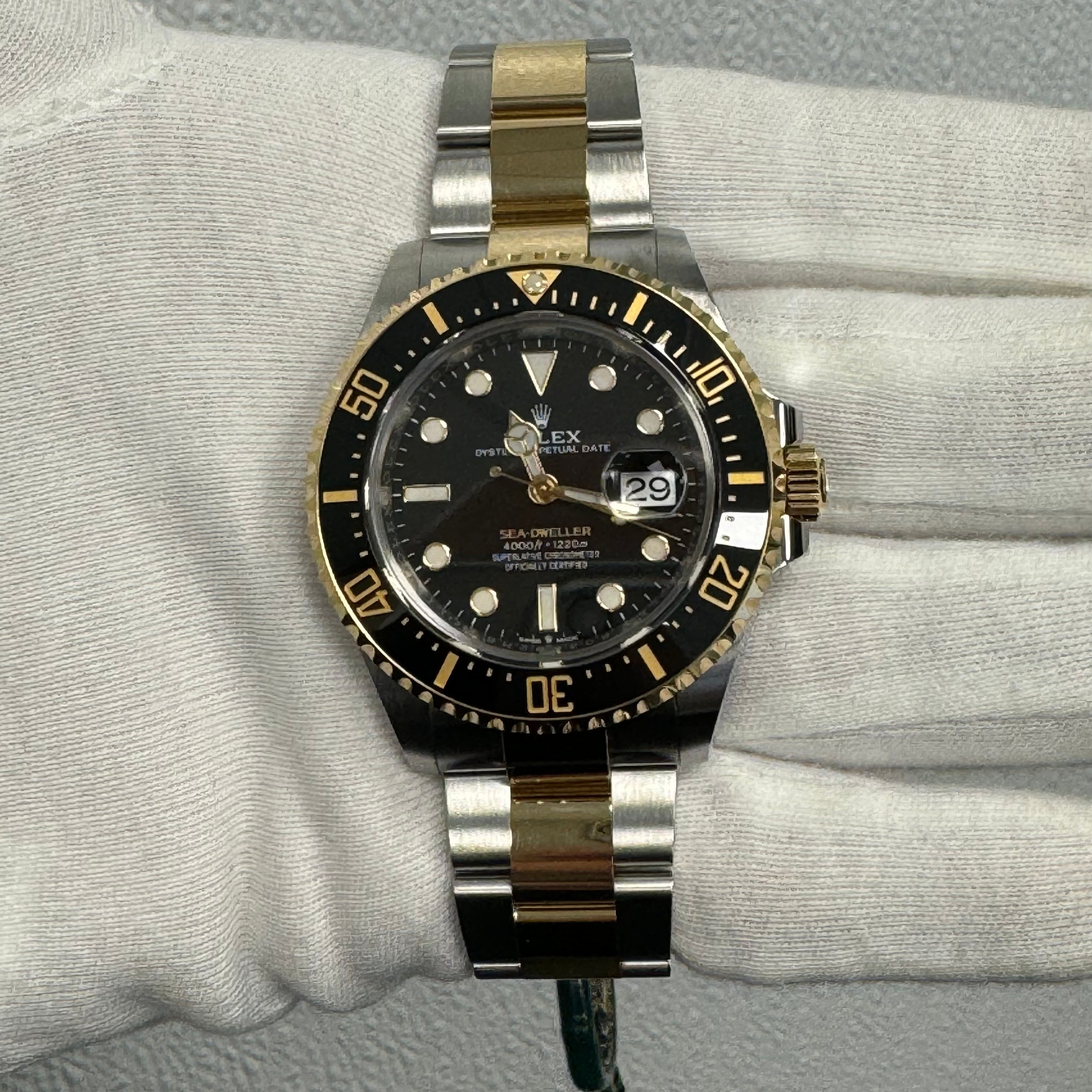 Rolex Sea Dweller 43mm Black Dial Watch Ref# 126603 - Happy Jewelers Fine Jewelry Lifetime Warranty