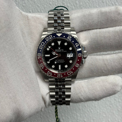 Rolex GMT-Master II 40mm Black Dial Watch Ref# 126710BLRO - Happy Jewelers Fine Jewelry Lifetime Warranty