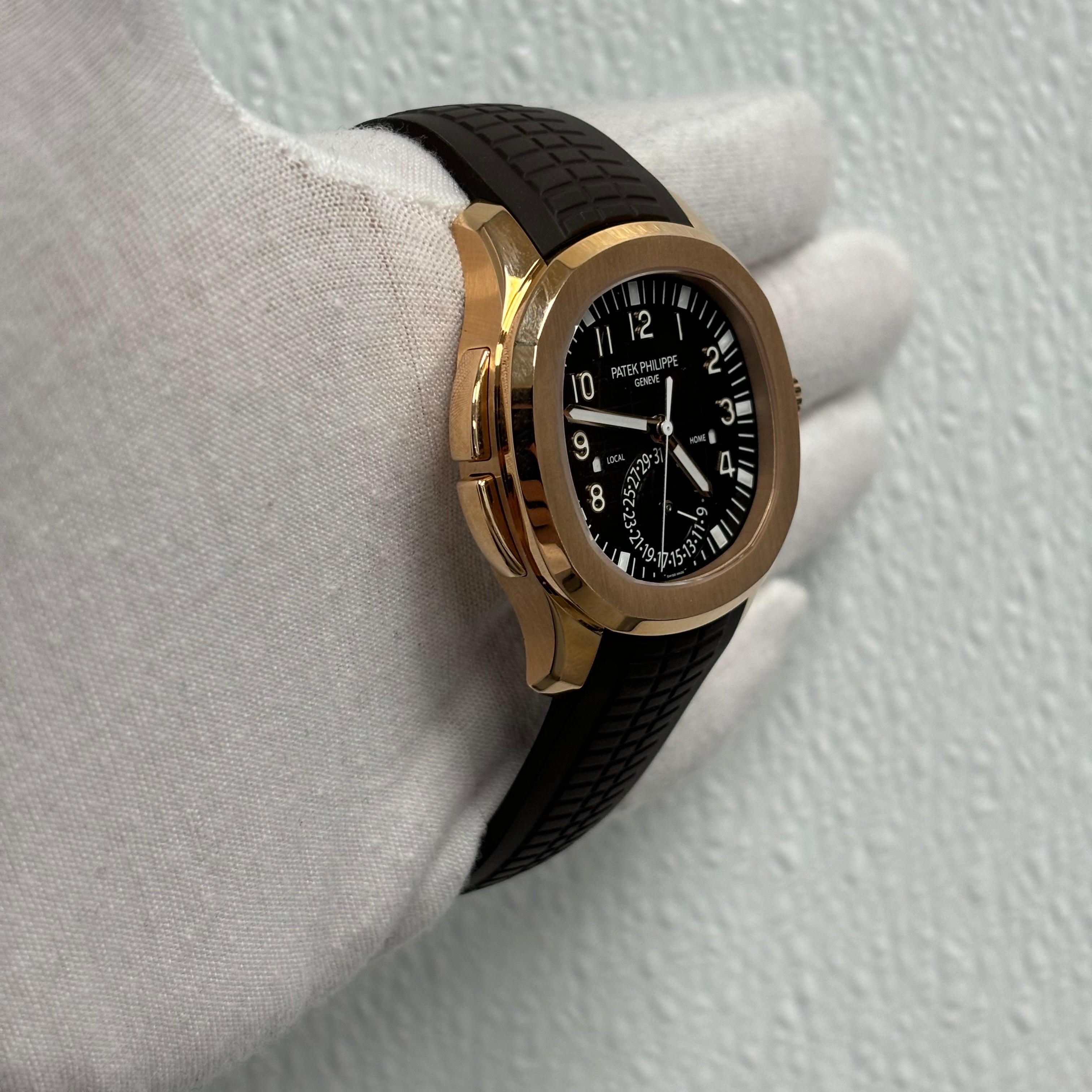 Patek Philippe Aquanaut 40.8mm Brown Dial Watch Ref# 5164R-001 - Happy Jewelers Fine Jewelry Lifetime Warranty