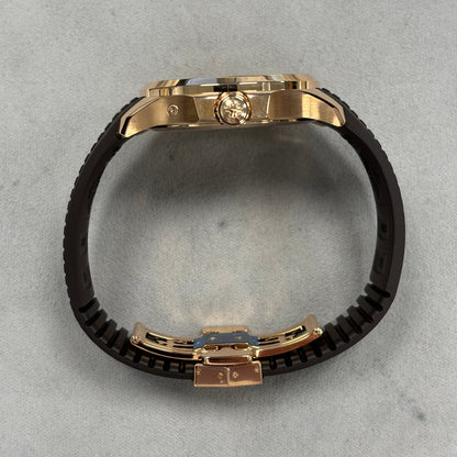 Patek Philippe Aquanaut 40.8mm Brown Dial Watch Ref# 5164R-001 - Happy Jewelers Fine Jewelry Lifetime Warranty