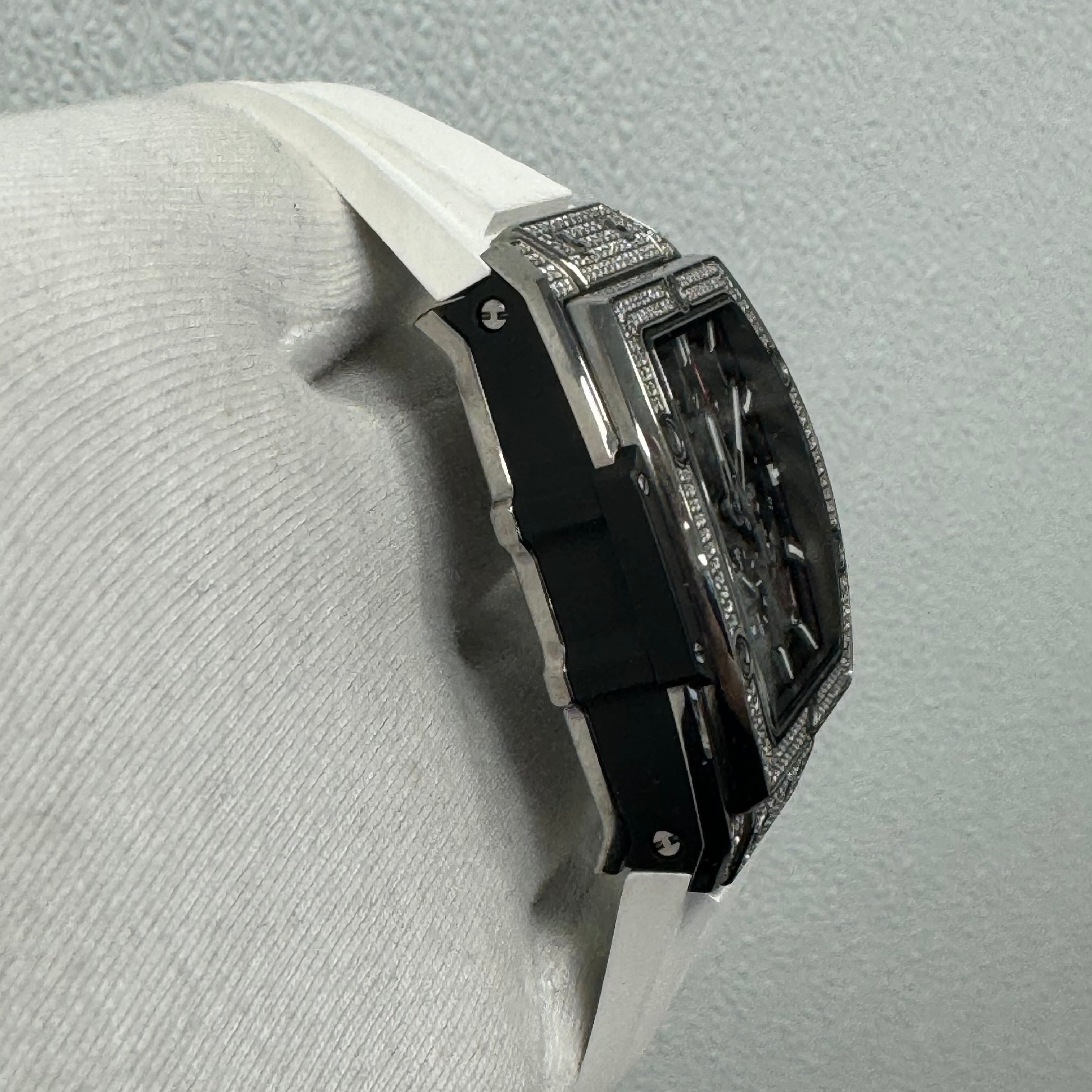 Hublot Mens Spirit of Big Bang Titanium 42mm Skeleton Dial Watch Ref#: 641.NX.0173.LR.1704 - Happy Jewelers Fine Jewelry Lifetime Warranty