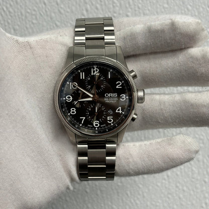 Oris Big Crown 43mm Grey Dial Watch Ref# 01 774 7699 4063 - Happy Jewelers Fine Jewelry Lifetime Warranty