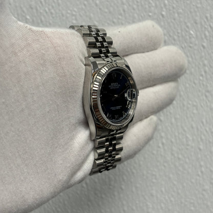 Rolex Datejust 36mm Blue Dial Watch Ref# 116234 - Happy Jewelers Fine Jewelry Lifetime Warranty