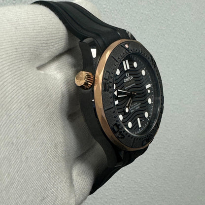 Omega Seamaster 43mm Black Dial Watch Ref# 210.62.44.20.01.001 - Happy Jewelers Fine Jewelry Lifetime Warranty