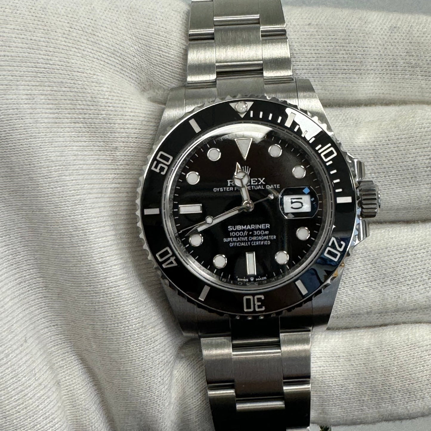 Rolex Submariner 41mm Black Dial Watch Ref# 126610LN