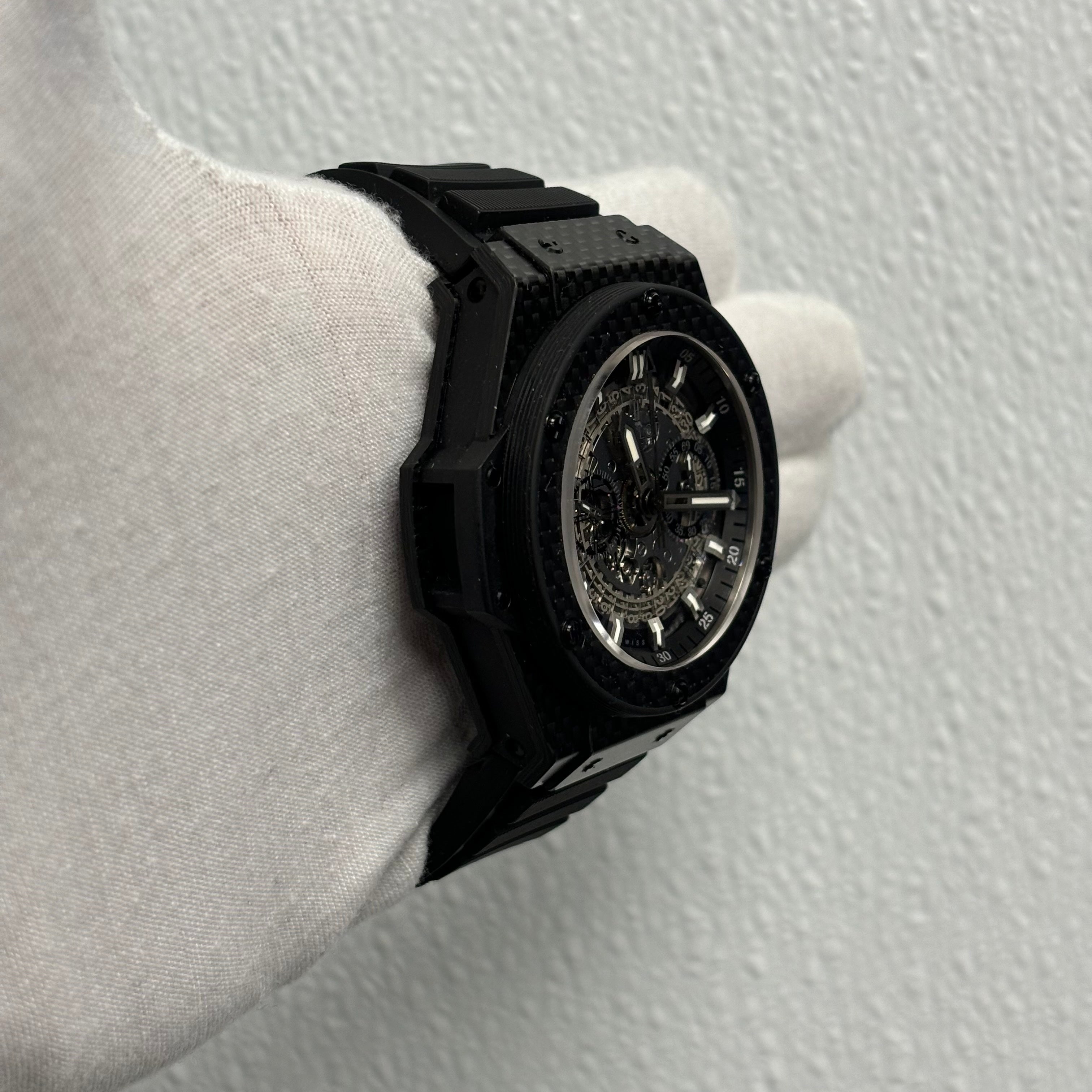 Hublot Big Bang 48mm Openwork Dial Watch Ref# 701.QX.0140.RX - Happy Jewelers Fine Jewelry Lifetime Warranty