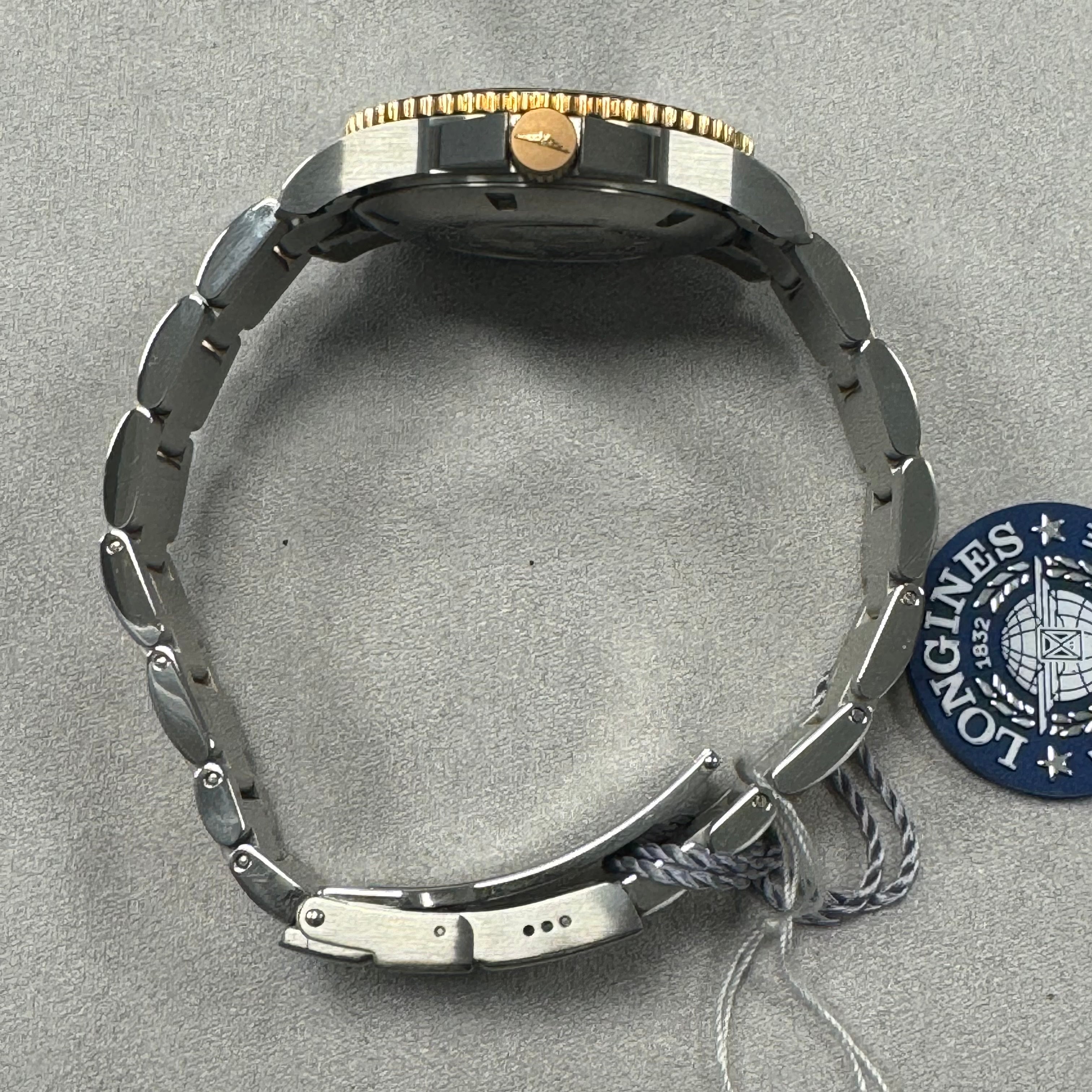 Longines Hyderoconquest 41mm Black Dial Watch Ref# L3.781.3.58.7 - Happy Jewelers Fine Jewelry Lifetime Warranty