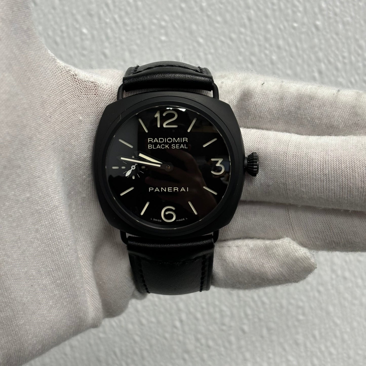 Panerai Radiomir 44mm Black Dial Watch Ref# PAM00292