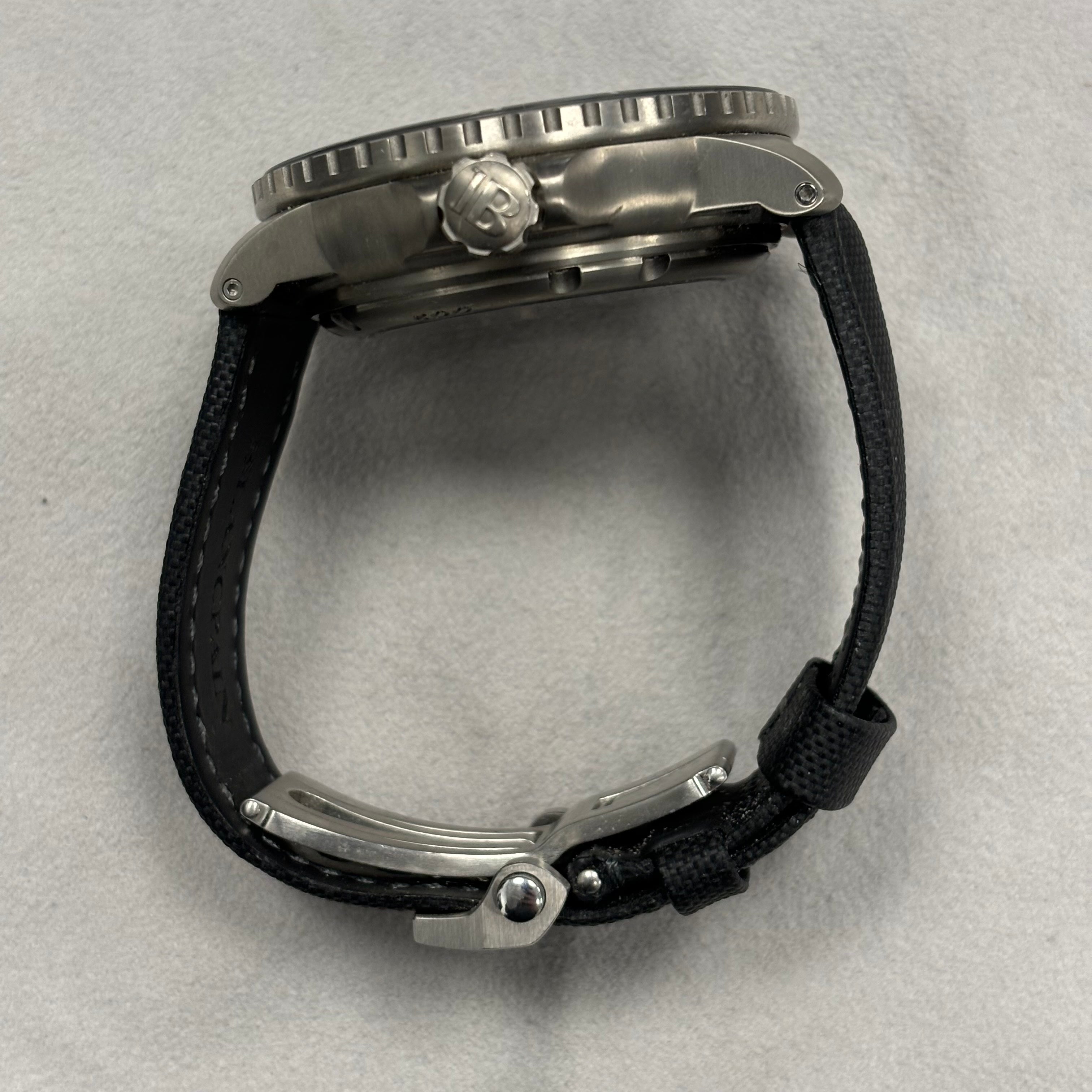 Blancpain Fifty Fathoms 48mm Black Dial Watch Ref# 50015-12B3052 - Happy Jewelers Fine Jewelry Lifetime Warranty