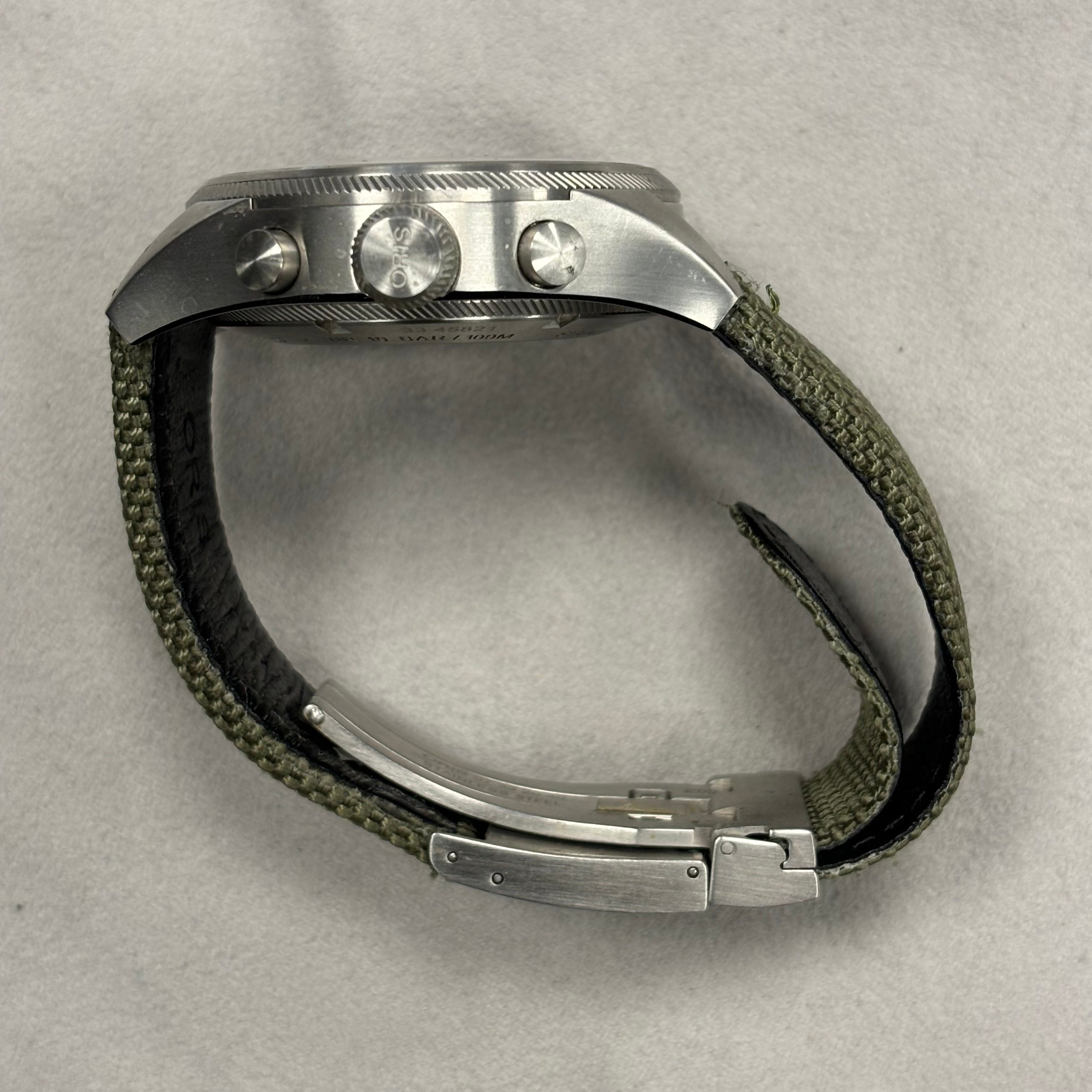 Oris Big Crown 44mm Black Dial Watch Ref# 01 677 7699 4164-07 - Happy Jewelers Fine Jewelry Lifetime Warranty