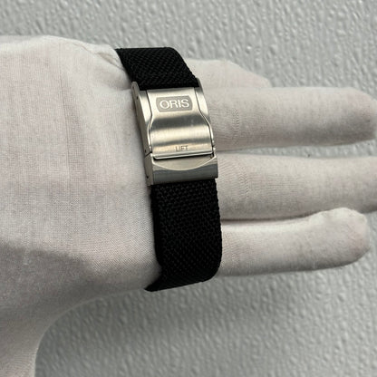 Oris Big Crown 47mm Black Dial Watch Ref# 01 733 7705 4134-SET - Happy Jewelers Fine Jewelry Lifetime Warranty