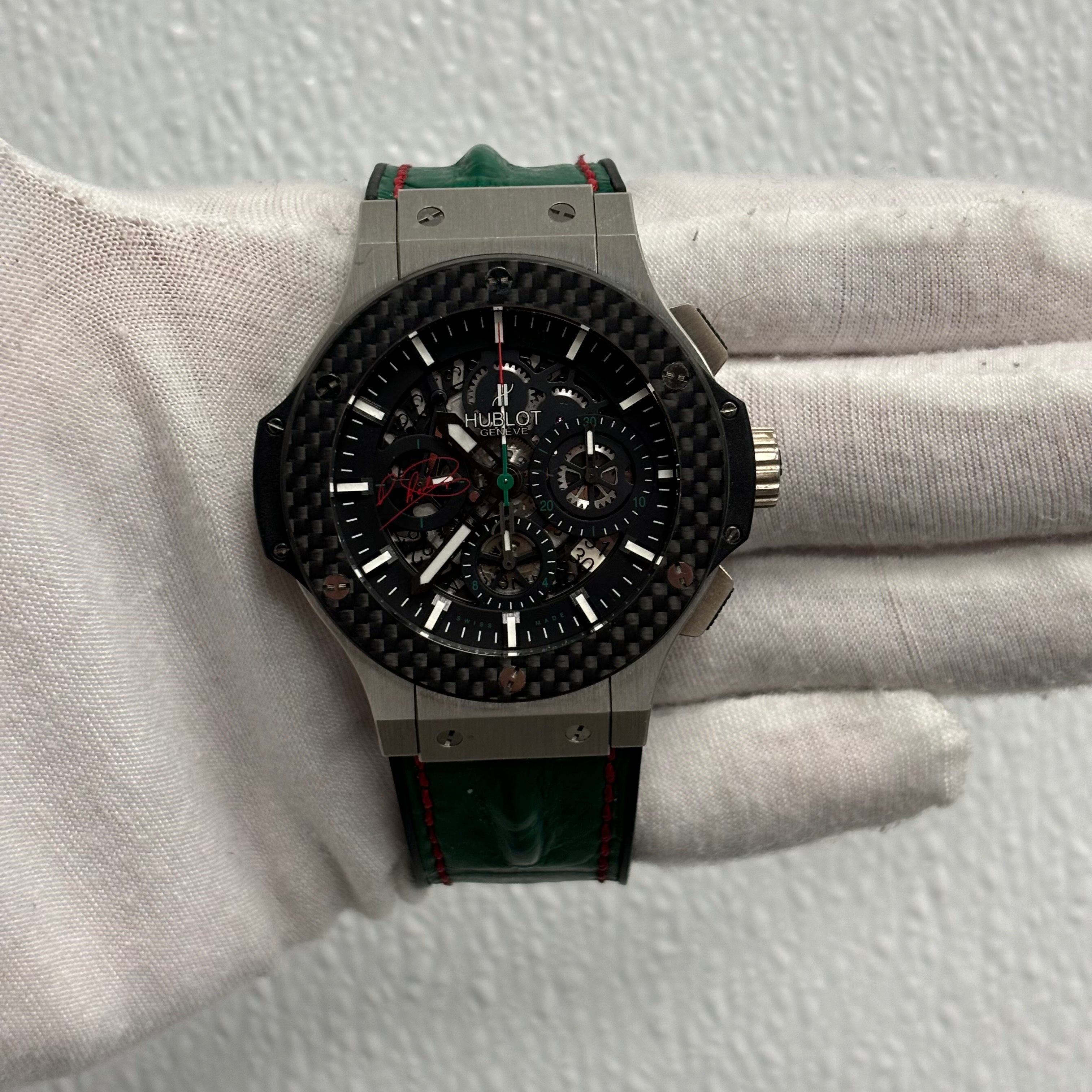 Hublot Big Bang 44mm Openwork Dial Watch Ref# 311.TQ.1129.HR.MEX11 - Happy Jewelers Fine Jewelry Lifetime Warranty