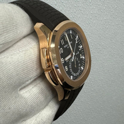 Patek Philippe Aquanaut 40mm Brown Dial Watch Ref# 5164R - Happy Jewelers Fine Jewelry Lifetime Warranty