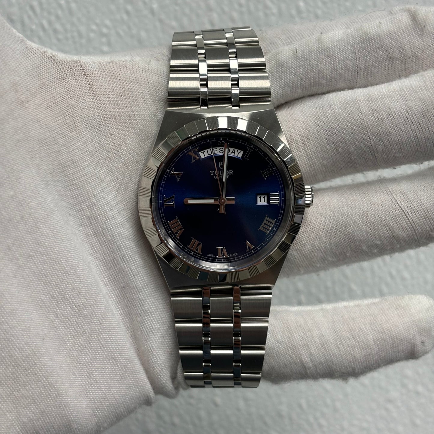 Tudor Royal 41mm Blue Dial Watch Ref# 28600