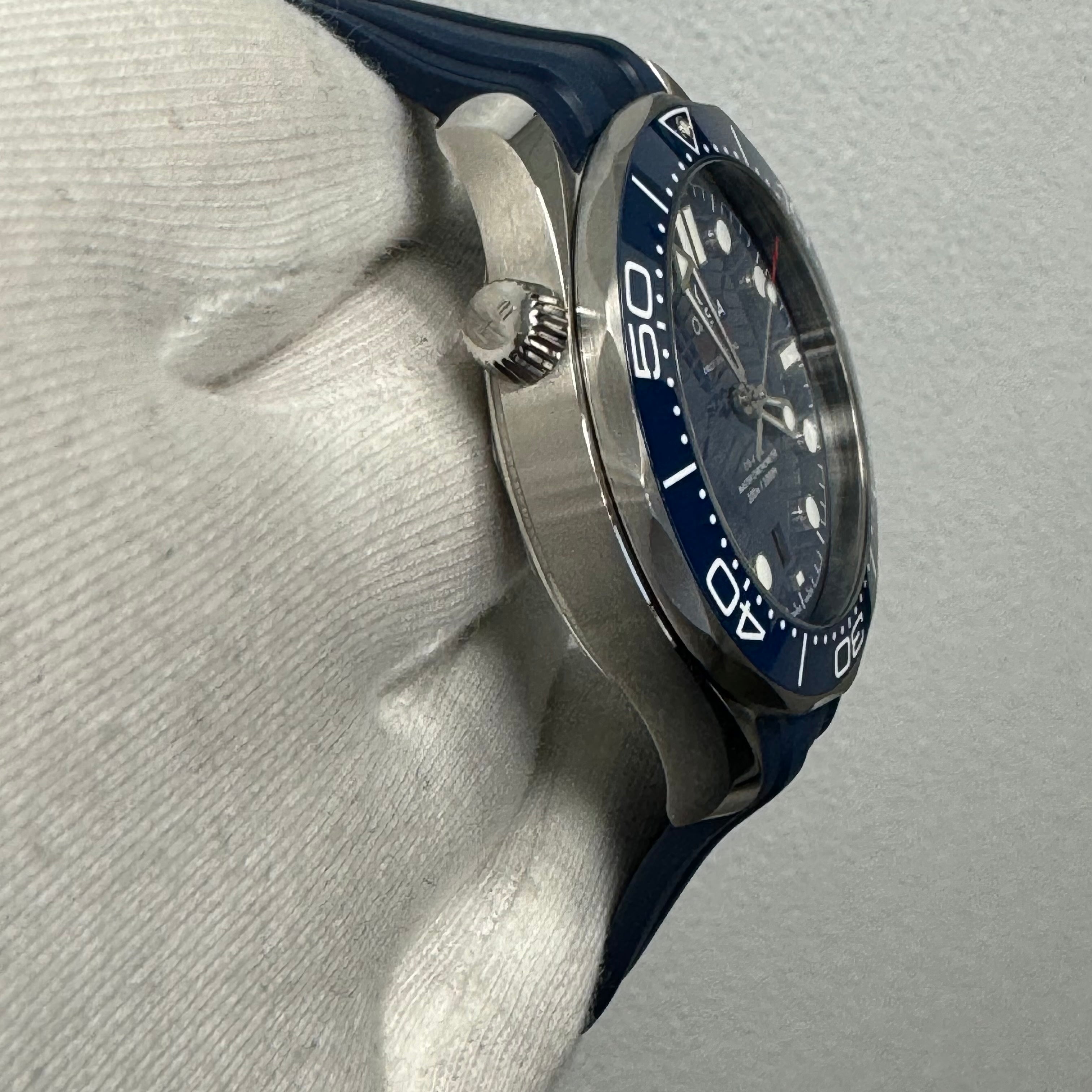 Omega Seamaster 42mm Blue Dial Ref# 210.32.42.20.03.001 - Happy Jewelers Fine Jewelry Lifetime Warranty