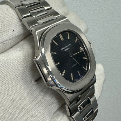 Patek Philippe Nautilus 40mm Blue "Gubelin"  Dial Watch Ref# 3700/1A-050 - Happy Jewelers Fine Jewelry Lifetime Warranty