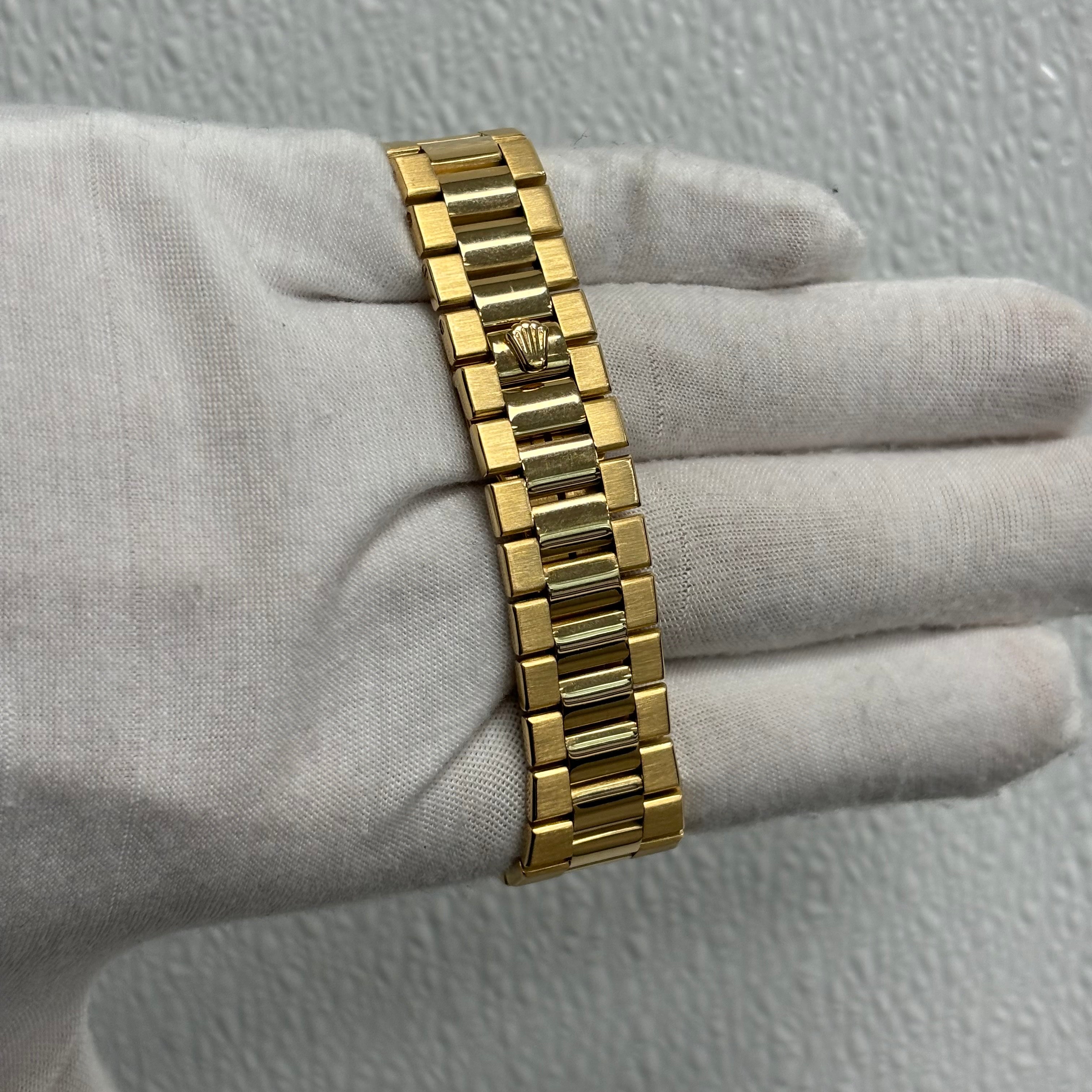 Rolex Day-Date 46mm Wood Dial Watch Ref# 19018 - Happy Jewelers Fine Jewelry Lifetime Warranty