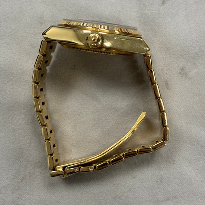 Rolex Day-Date 46mm Wood Dial Watch Ref# 19018 - Happy Jewelers Fine Jewelry Lifetime Warranty