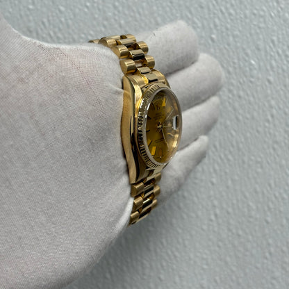 Rolex Day-Date 36mm Champagne Dial Ref# 18038 - Happy Jewelers Fine Jewelry Lifetime Warranty