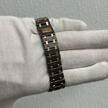 Audemars Piguet Royal Oak 33mm Grey Stick Dial Watch Ref# 56175TR - Happy Jewelers Fine Jewelry Lifetime Warranty