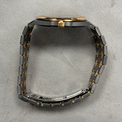 Audemars Piguet Royal Oak 33mm Grey Stick Dial Watch Ref# 56175TR - Happy Jewelers Fine Jewelry Lifetime Warranty