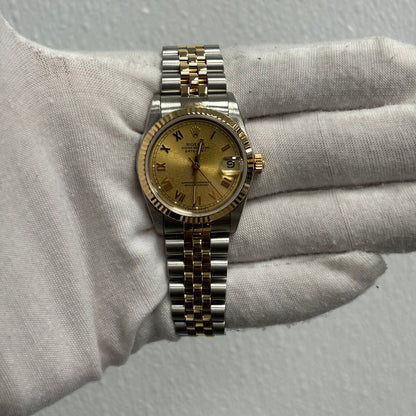 Rolex Datejust 31mm Jubilee Dial Watch Ref# 68273 - Happy Jewelers Fine Jewelry Lifetime Warranty