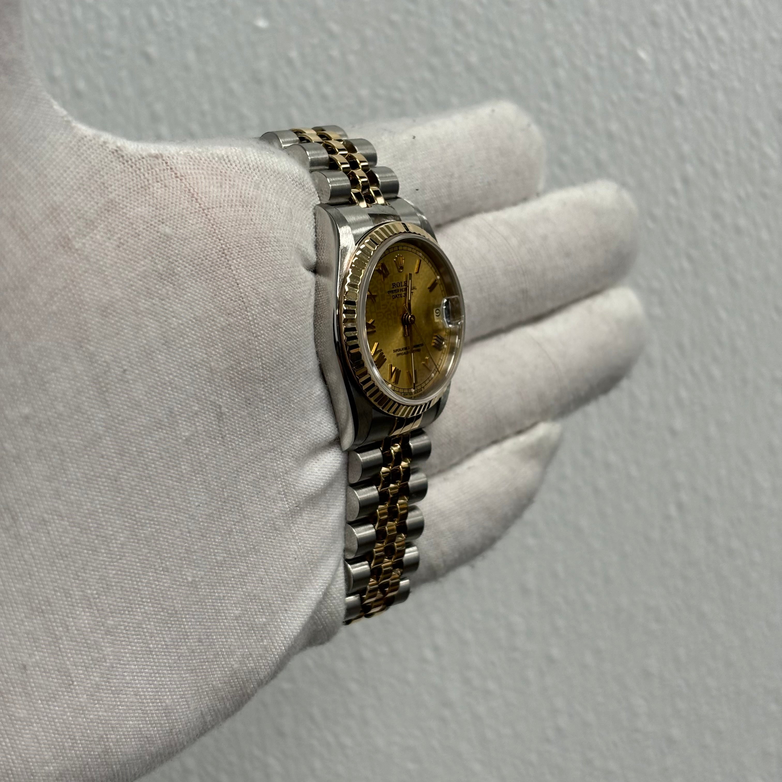 Rolex Datejust 31mm Jubilee Dial Watch Ref# 68273 - Happy Jewelers Fine Jewelry Lifetime Warranty