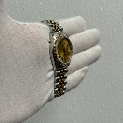 Rolex Datejust 31mm Jubilee Dial Watch Ref# 68273 - Happy Jewelers Fine Jewelry Lifetime Warranty