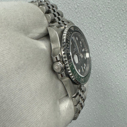 Rolex GMT Master II Stainless Steel 40mm Black Dot Dial Watch Reference# 126720VTNR - Happy Jewelers Fine Jewelry Lifetime Warranty