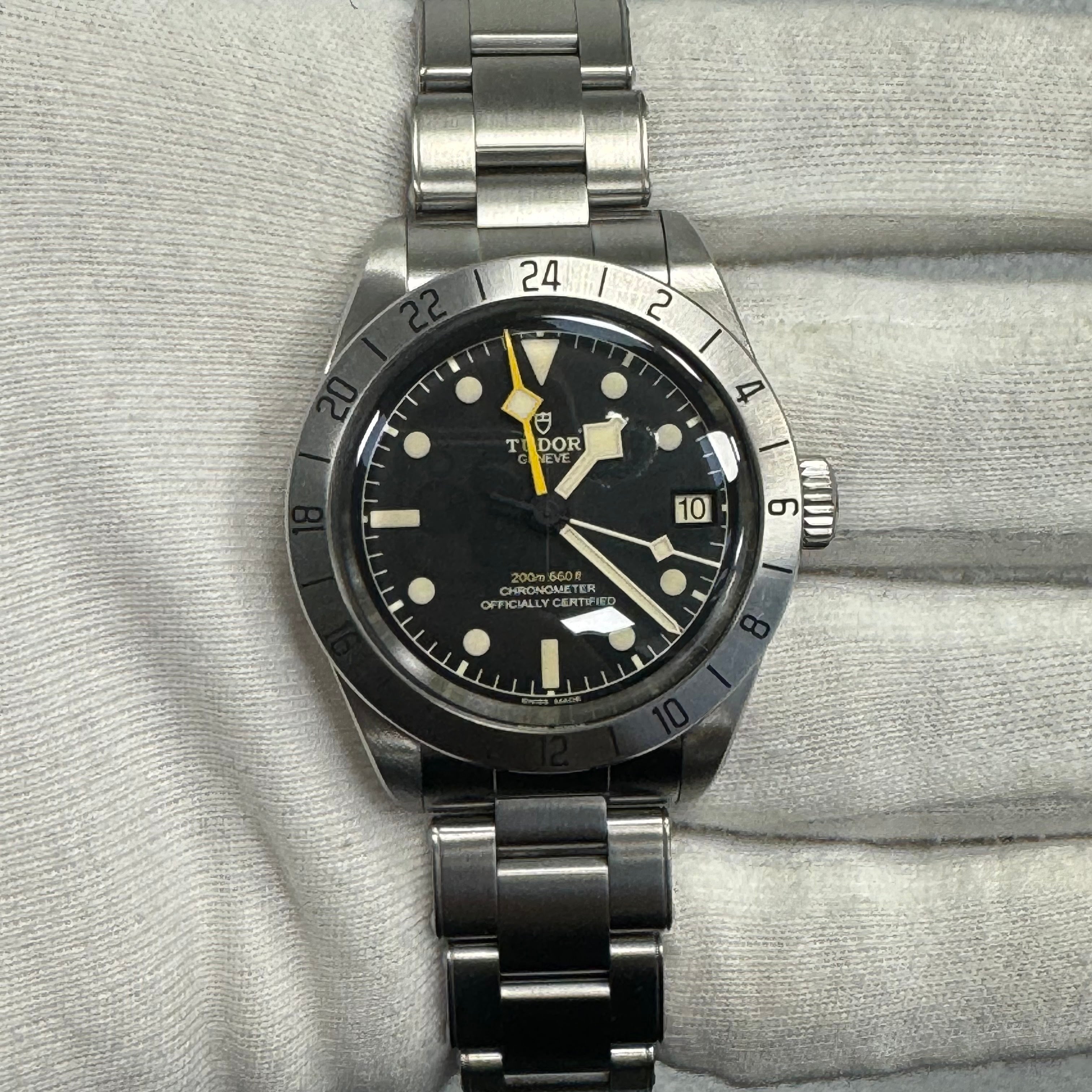 Tudor Black Bay Pro 39mm Black Dial Watch Ref# 79470 – Happy Jewelers