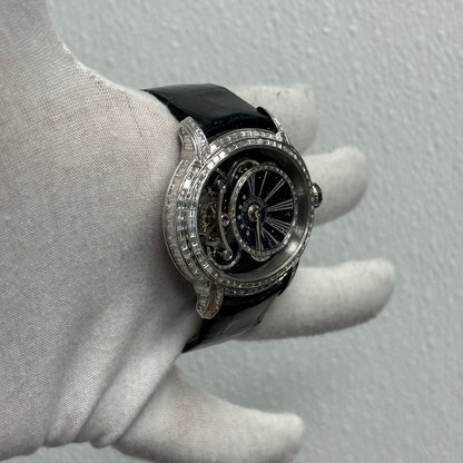 Audemars Piguet Millenary 45mm Skeleton Dial Ref# 26381BC.ZZ.D312CR.01 - Happy Jewelers Fine Jewelry Lifetime Warranty