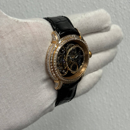 Audemars Piguet Millenary 45mm Skeleton Dial Ref# 26381OR.ZZ.D102CR.01 - Happy Jewelers Fine Jewelry Lifetime Warranty