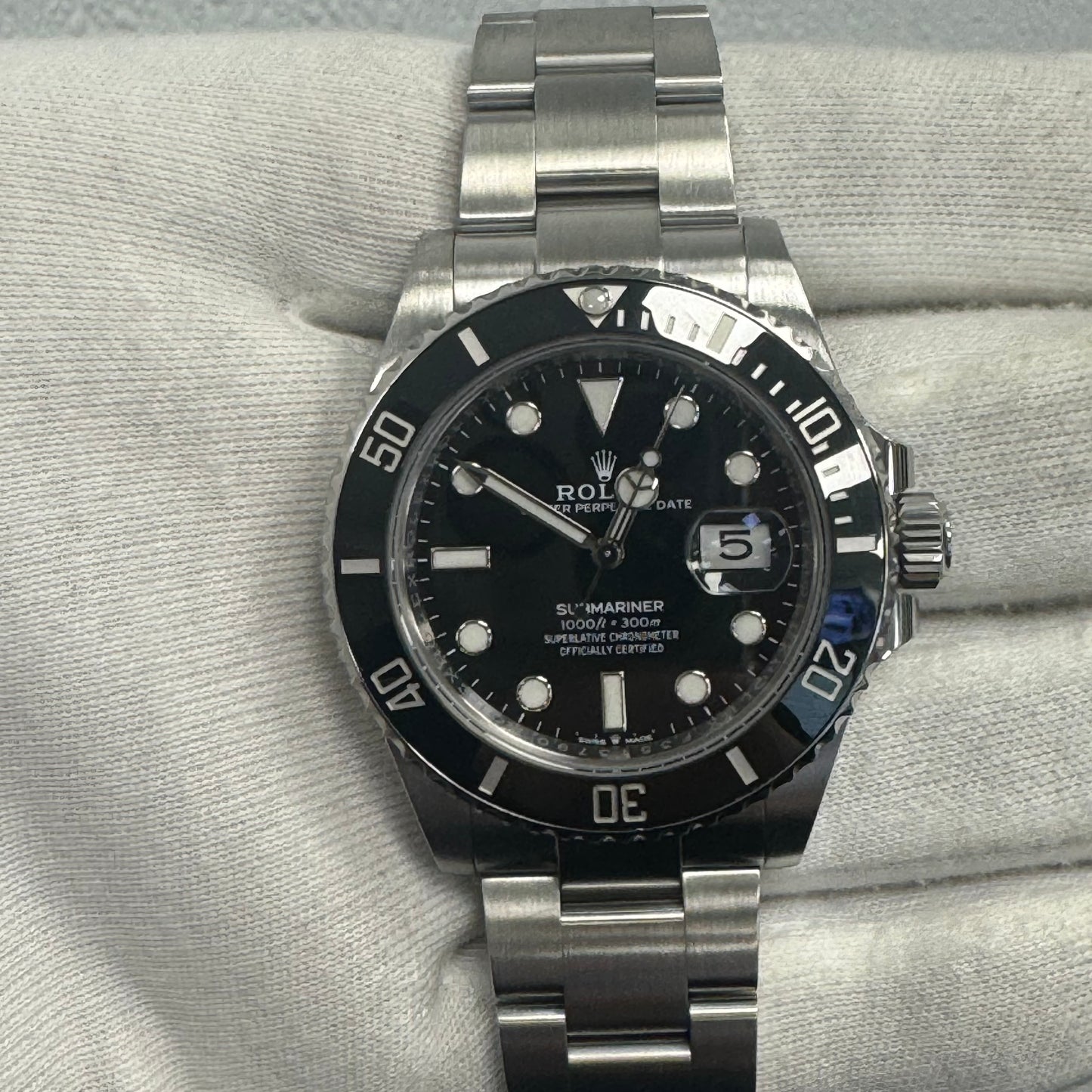 Rolex Submariner 41mm Black Dial Watch Ref# 126610LN