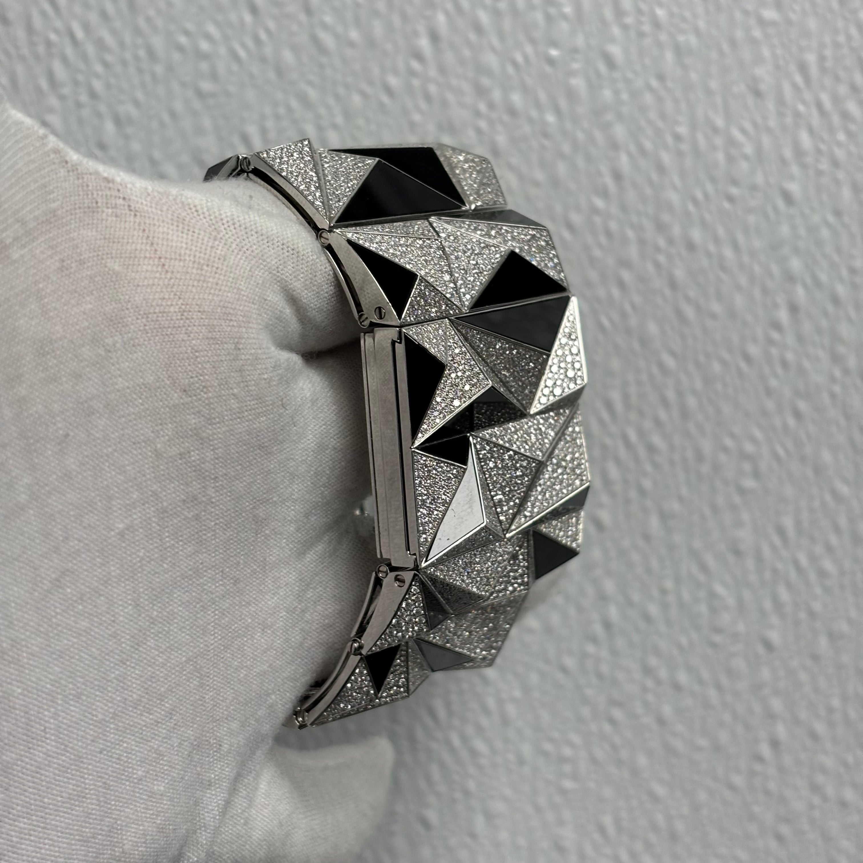 Audemars Piguet Haute 40mm Pave Dial Ref# 79419BC.ZO.9189BC.01 - Happy Jewelers Fine Jewelry Lifetime Warranty