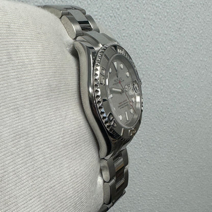 Rolex Yachtmaster 40mm Silver Dial Watch Ref# 16622 - Happy Jewelers Fine Jewelry Lifetime Warranty