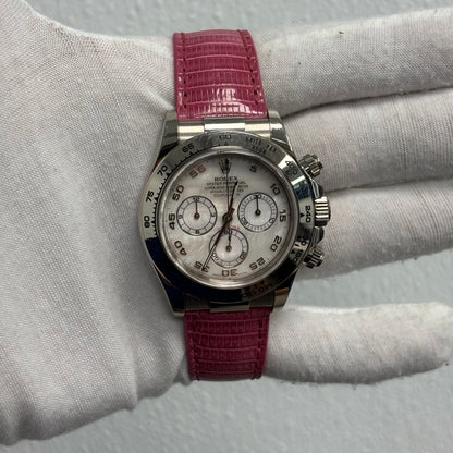 Rolex Daytona 40mm MOP Dial Ref# 116519 - Happy Jewelers Fine Jewelry Lifetime Warranty