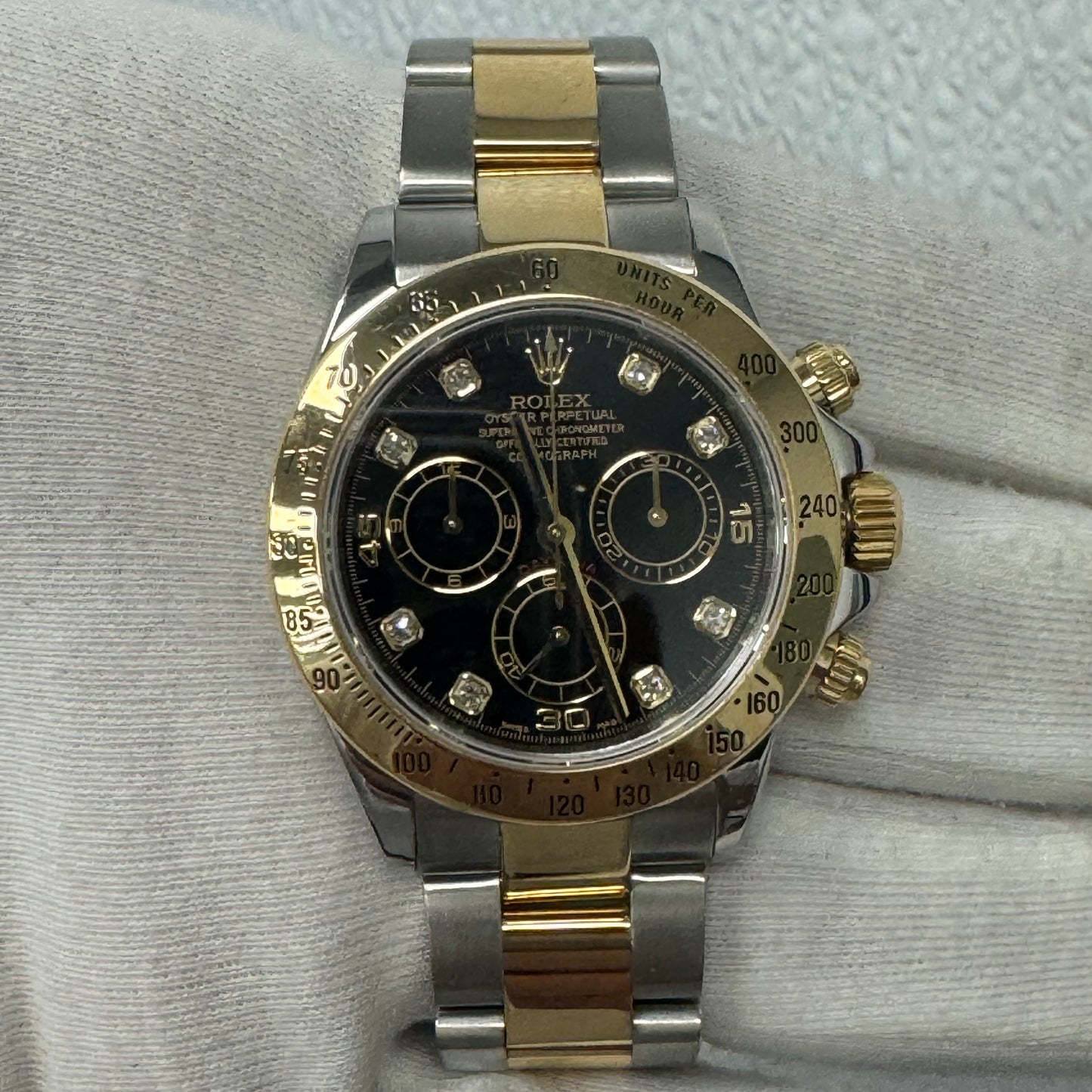 Rolex Daytona 40mm Black Dial Watch Ref# 116523