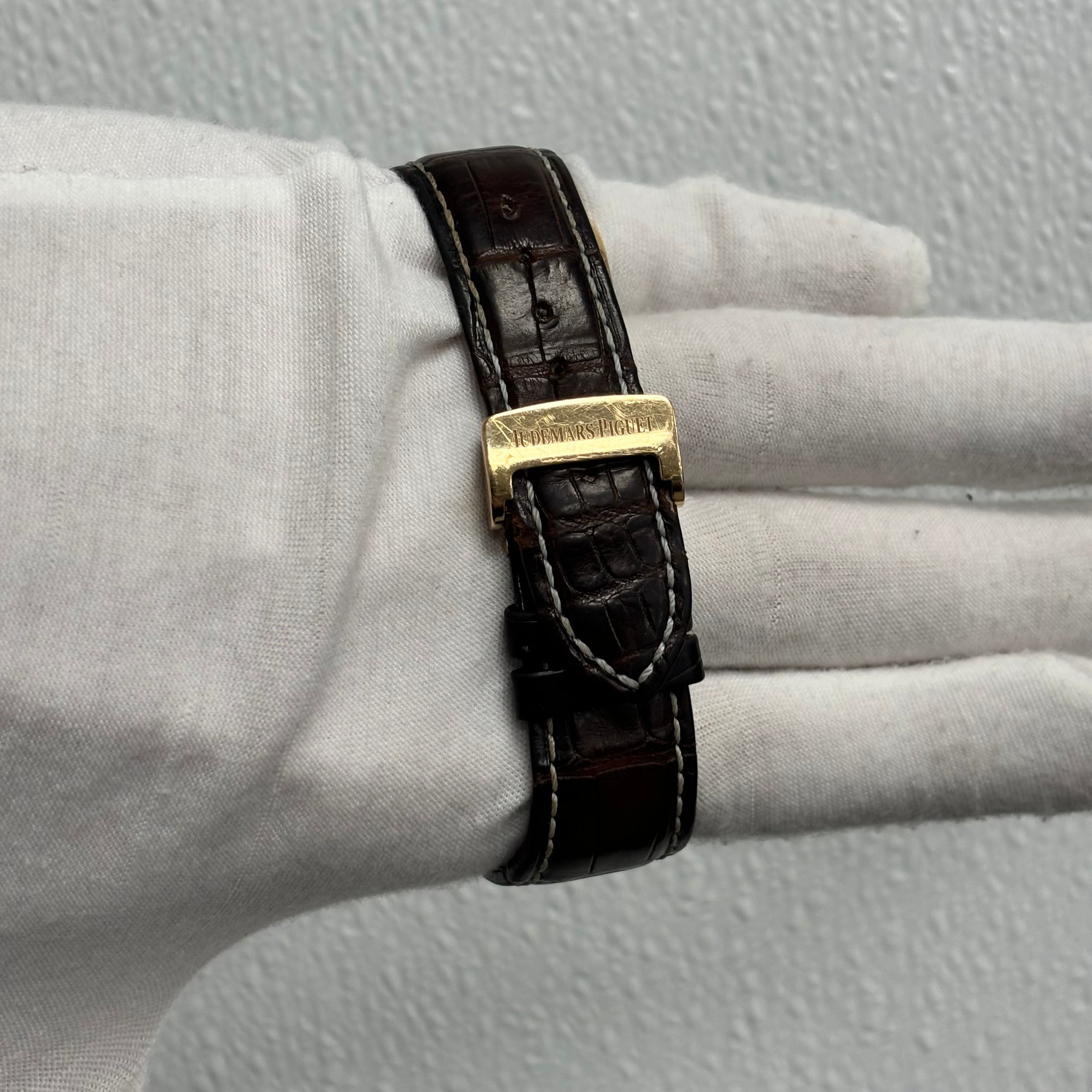 Audemars Piguet Millenary 47mm Brown Dial Ref# 26145OR.OO.D095CR.01 - Happy Jewelers Fine Jewelry Lifetime Warranty