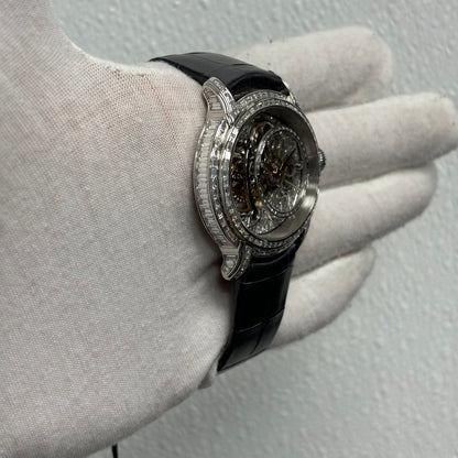 Audemars Piguet Millenary 45mm Skeleton Dial Ref# 26381BC.ZZ.D113CR.01 - Happy Jewelers Fine Jewelry Lifetime Warranty