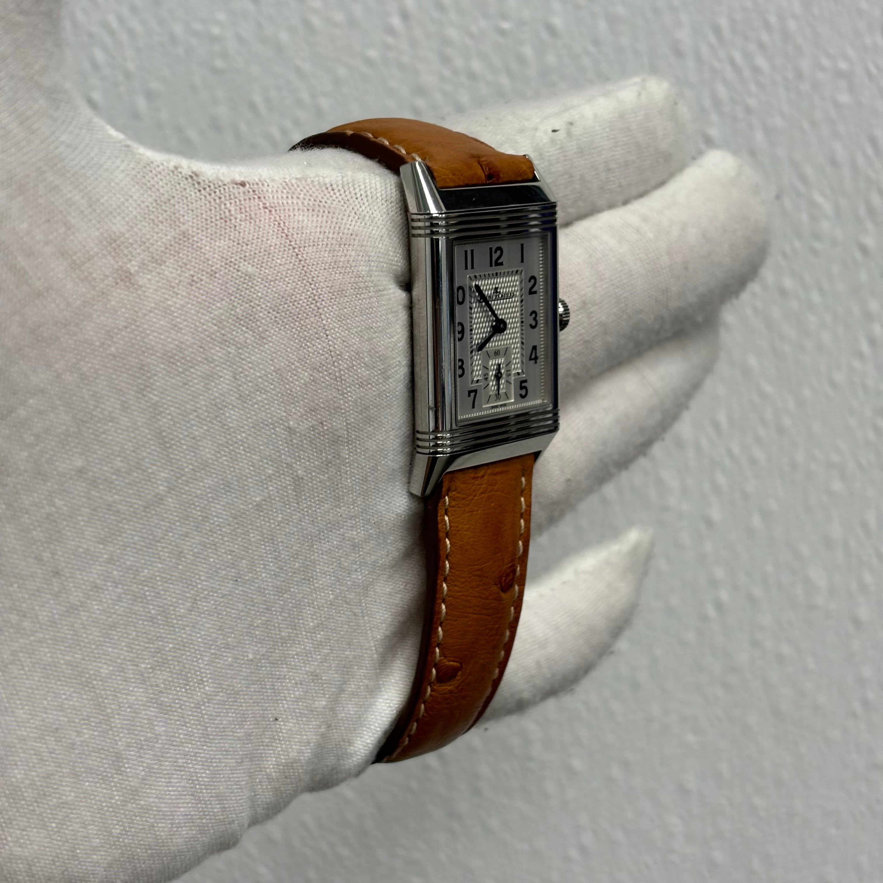 Jaeger-LeCoultre Reverso 25.5mm Silver Dial Ref# Q2438522 - Happy Jewelers Fine Jewelry Lifetime Warranty