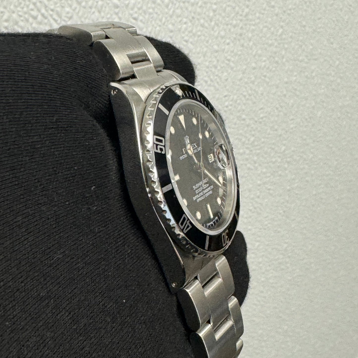 Rolex Submariner 40mm Black "Spider" Dial Watch Ref# 16800