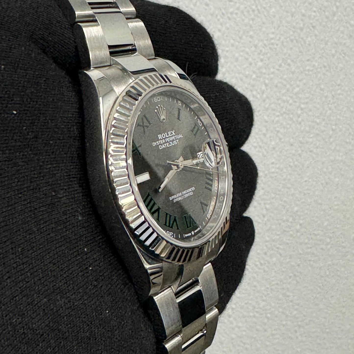 Rolex Datejust 41mm Grey Dial Watch Ref# 126334