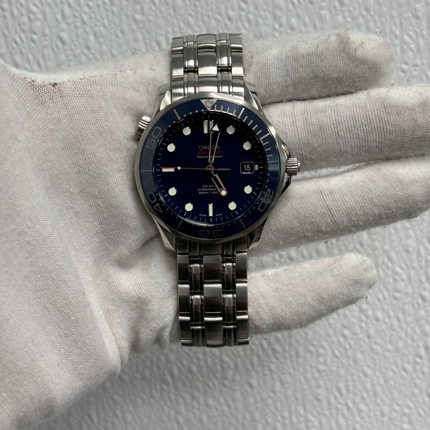 Omega Seamaster 41mm Blue Dial Ref# 212.30.41.20.03.001