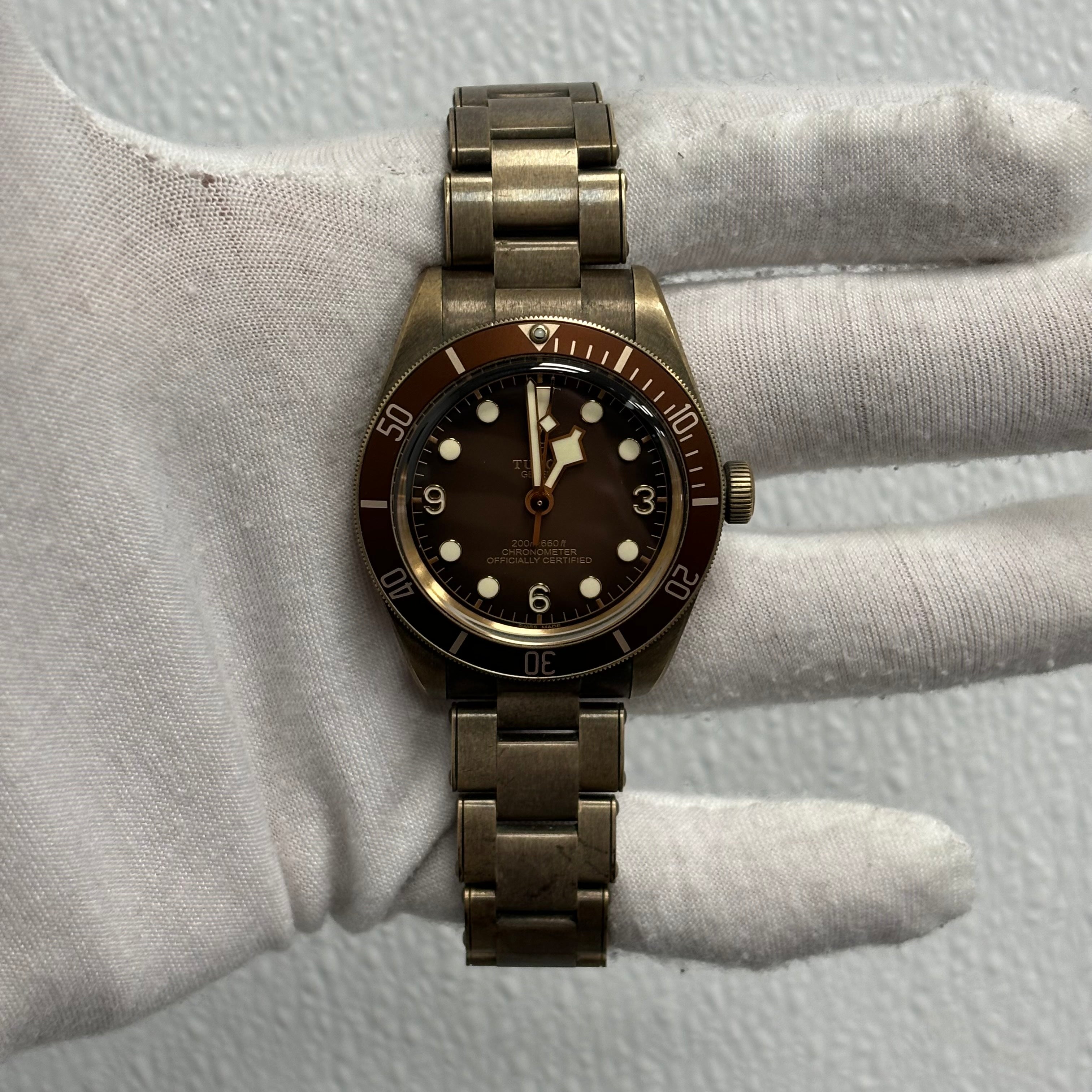 Tudor Black Bay 39mm Brown Dial Watch Ref# 79012M - Happy Jewelers Fine Jewelry Lifetime Warranty
