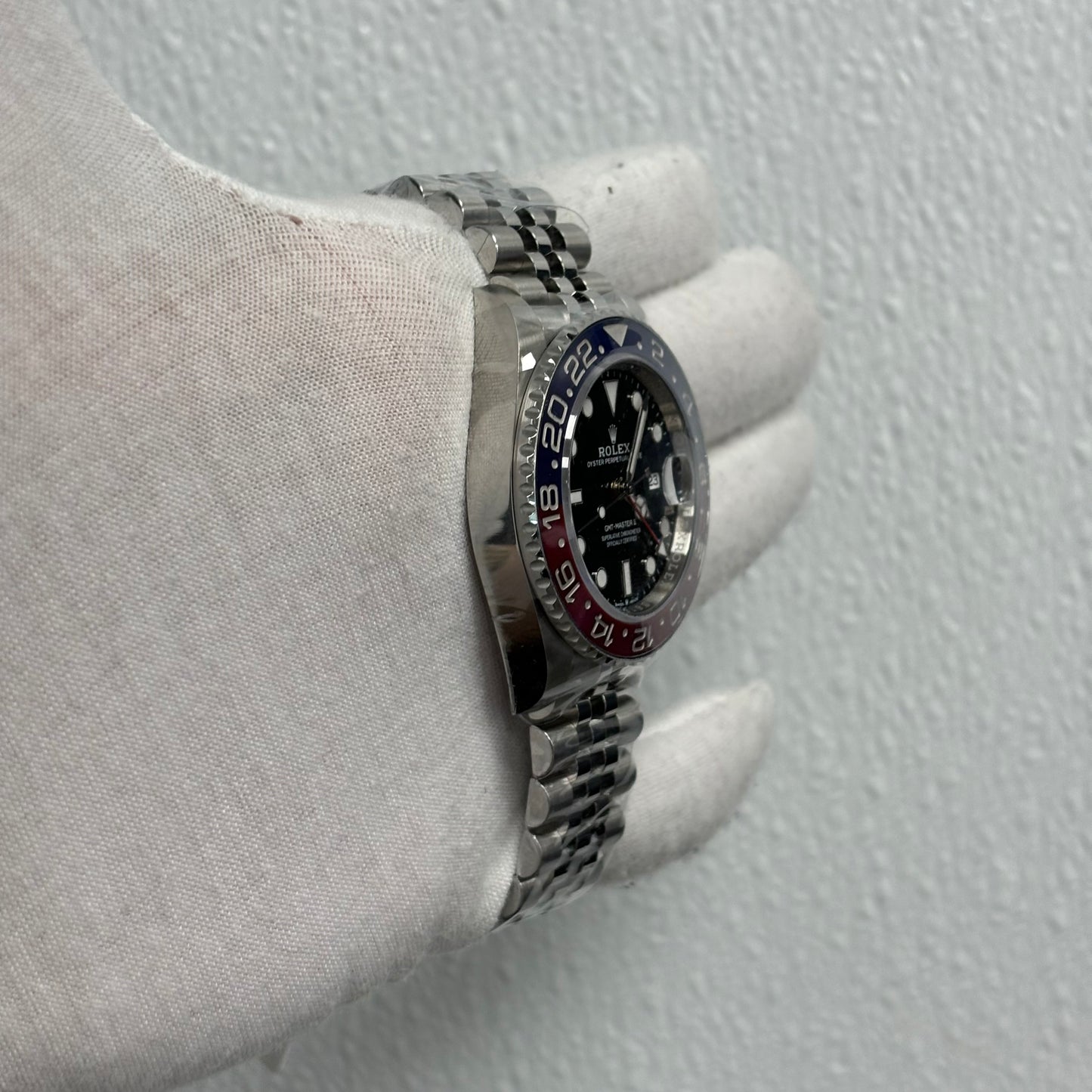 Rolex GMT-Master II 40mm Black Dial Watch Ref# 126710BLRO