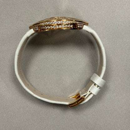 Harry Winston Talk To Me 33mm Silver Dial Watch Ref# TTMQHM33RR007 - Happy Jewelers Fine Jewelry Lifetime Warranty