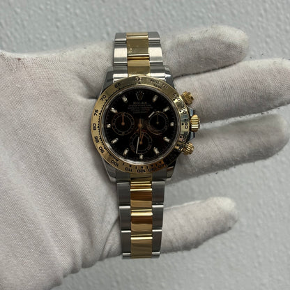 Rolex Daytona 40mm Black Dial Watch Reference# 116503 - Happy Jewelers Fine Jewelry Lifetime Warranty